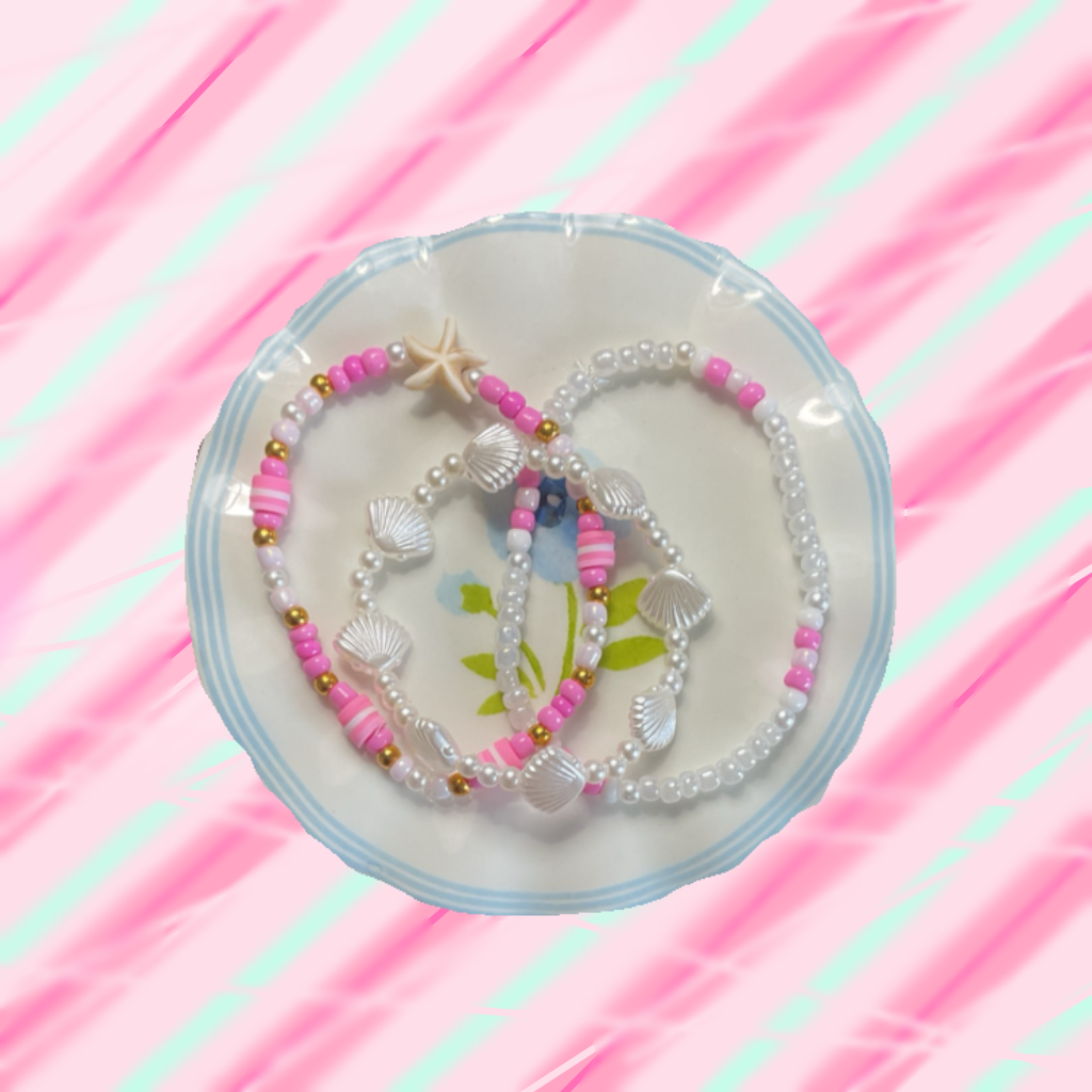 ✨summer seed bead bracelet bundle🌴