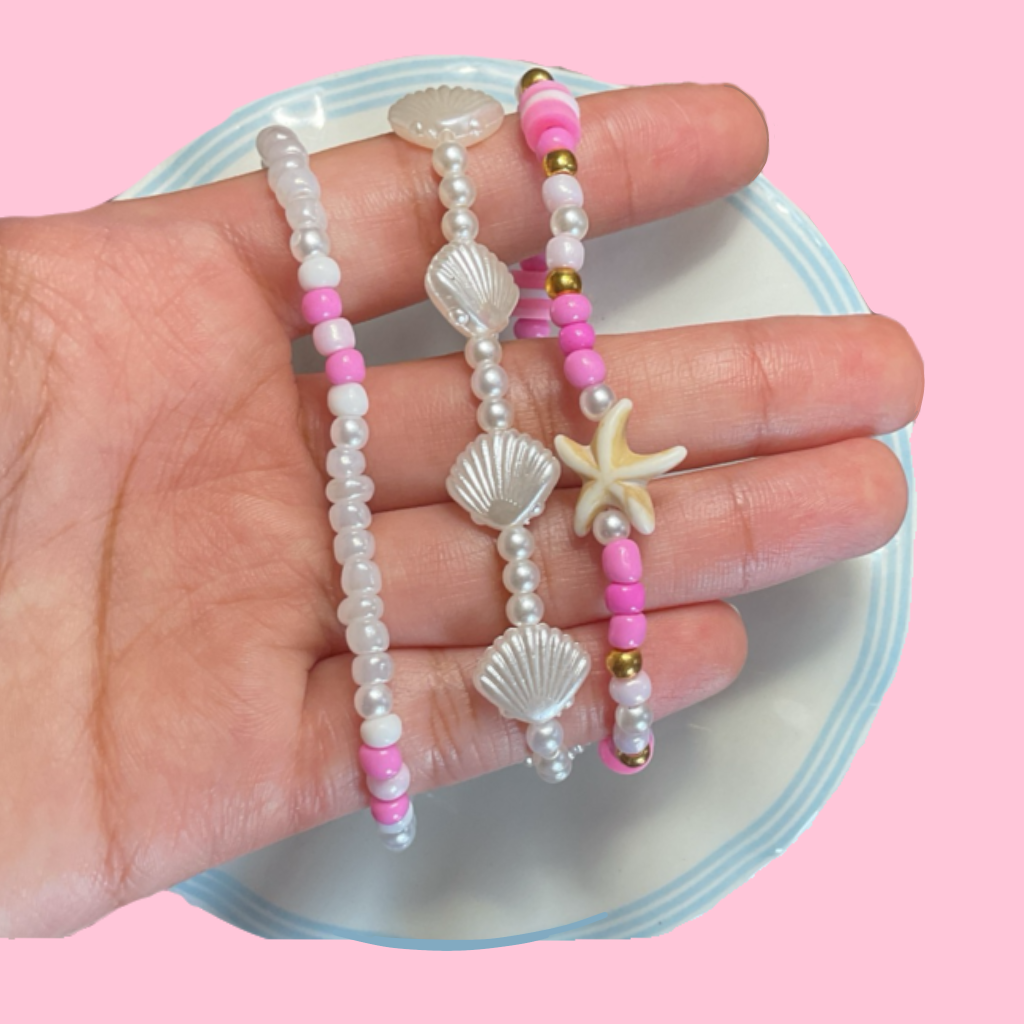 ✨summer seed bead bracelet bundle🌴