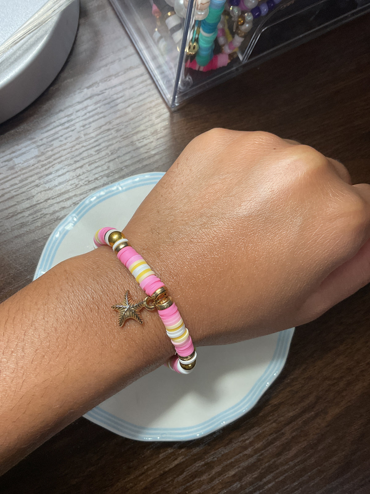 ✨handmade starfish charm bracelet✨