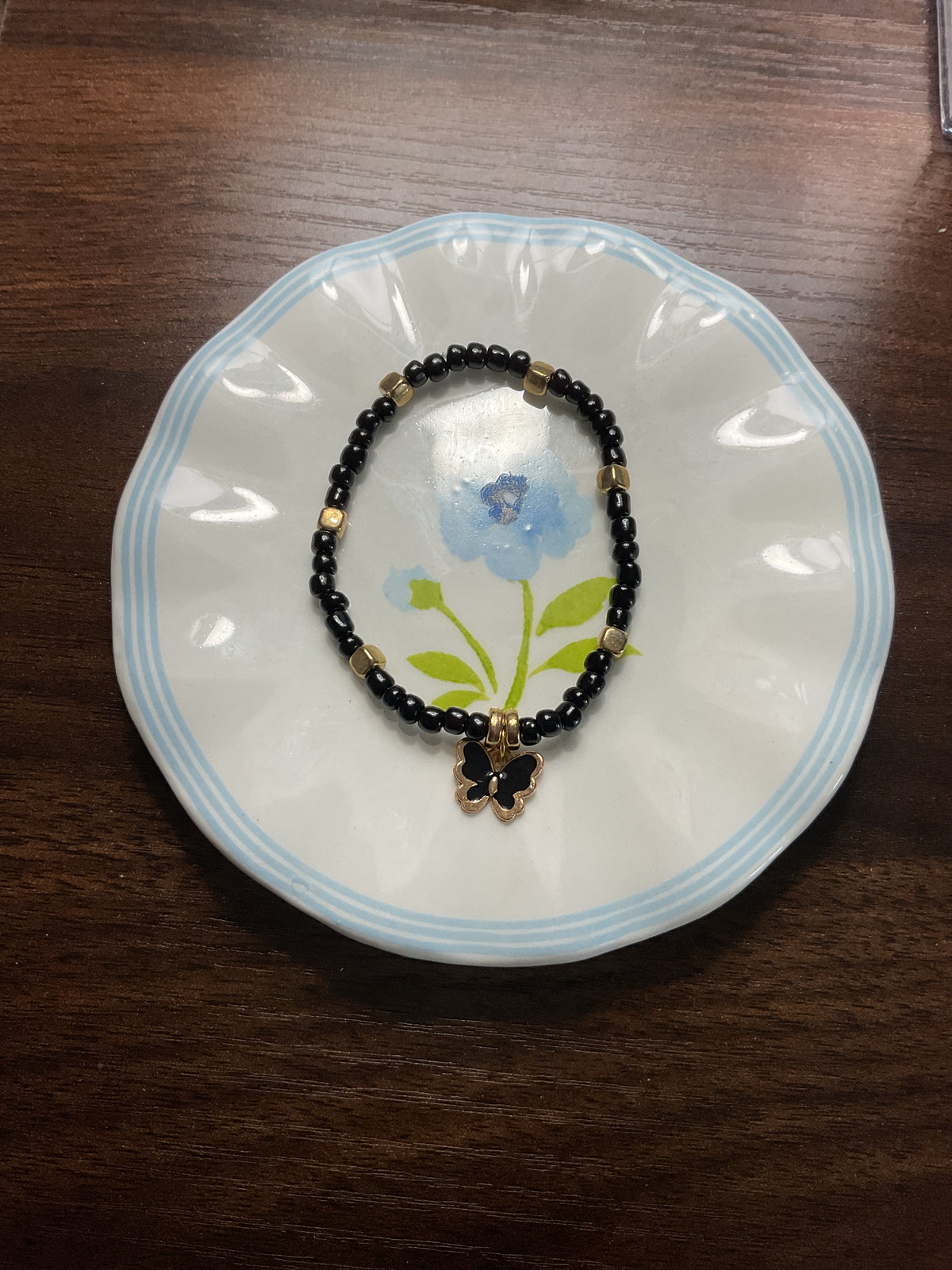 ✨butterfly seed bead bracelet✨🦋