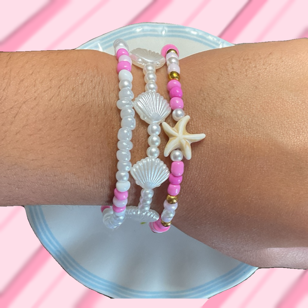 ✨summer seed bead bracelet bundle🌴